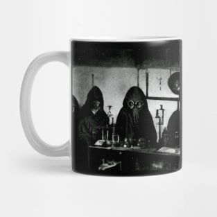 Eldritch Cult Members In The Lab Mug